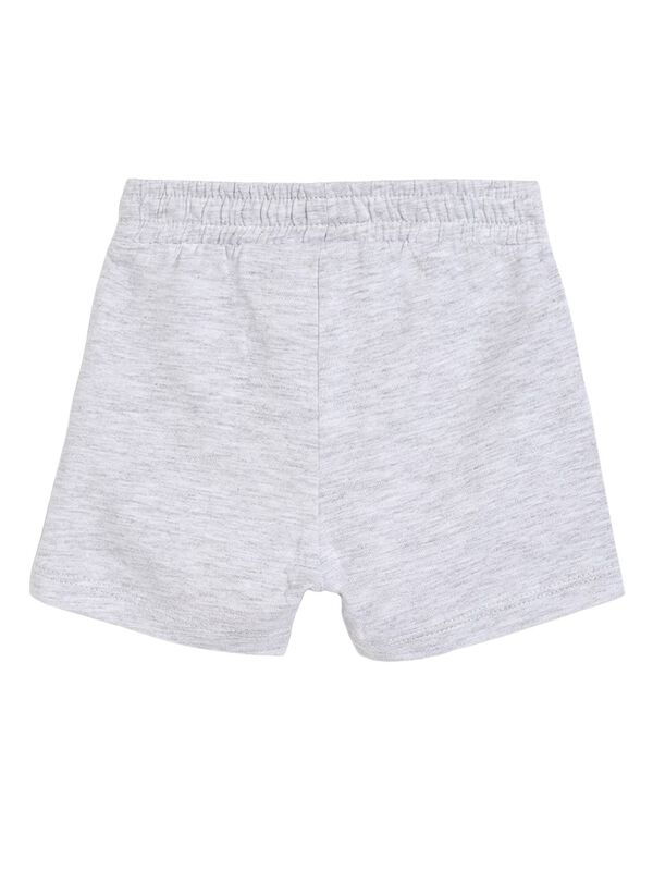 Boys Light Grey Short Knitted Trouser image number 1